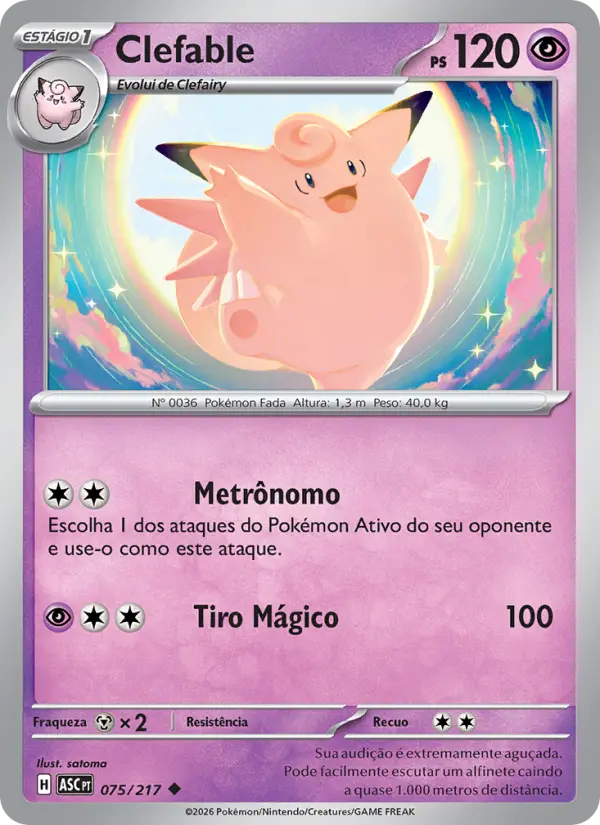 Clefable 075/217