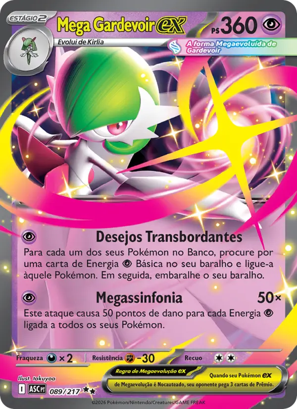 Mega Gardevoir ex 089/217