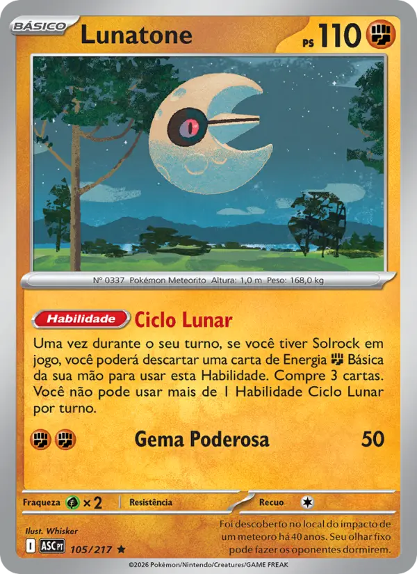 Lunatone 105/217