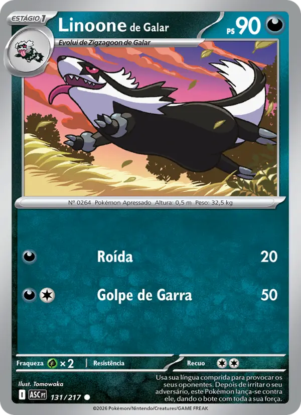 Linoone de Galar 131/217