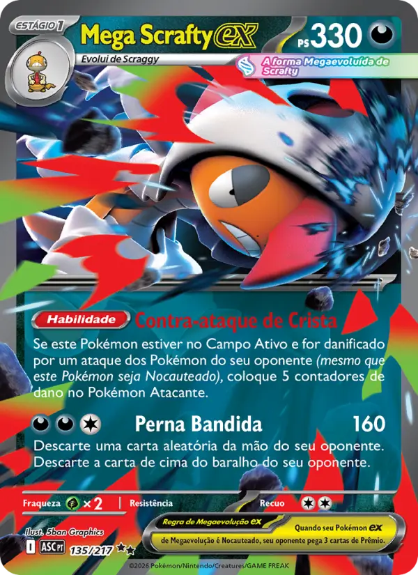 Mega Scrafty ex 135/217