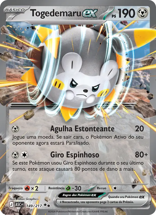 Togedemaru ex 149/217