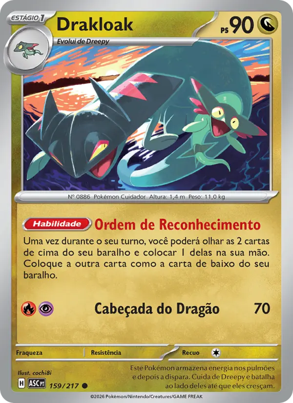 Drakloak 159/217