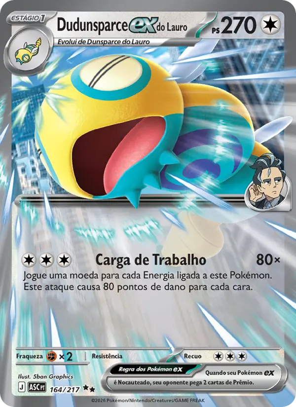 Dudunsparce ex do Lauro 164/217