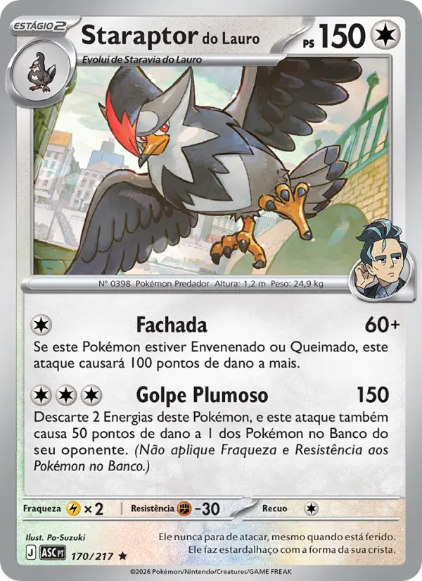 Staraptor do Lauro 170/217