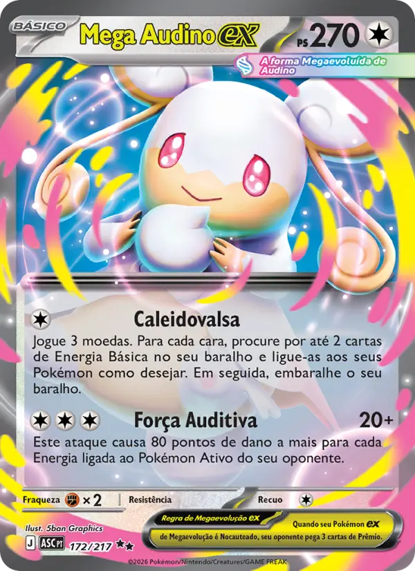 Mega Audino ex 172/217