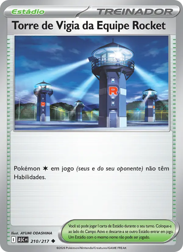 Torre de Vigia da Equipe Rocket 210/217