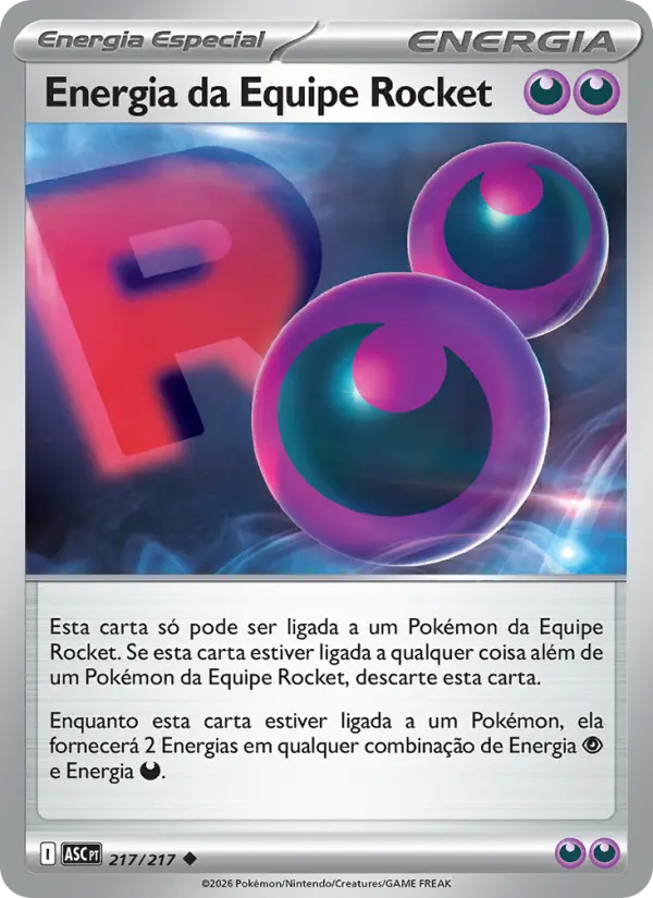 Energia da Equipe Rocket 217/217