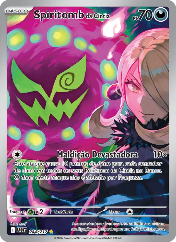 Spiritomb da Cíntia 244/217