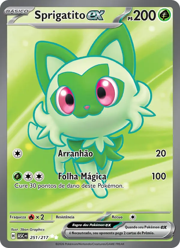 Sprigatito ex 251/217