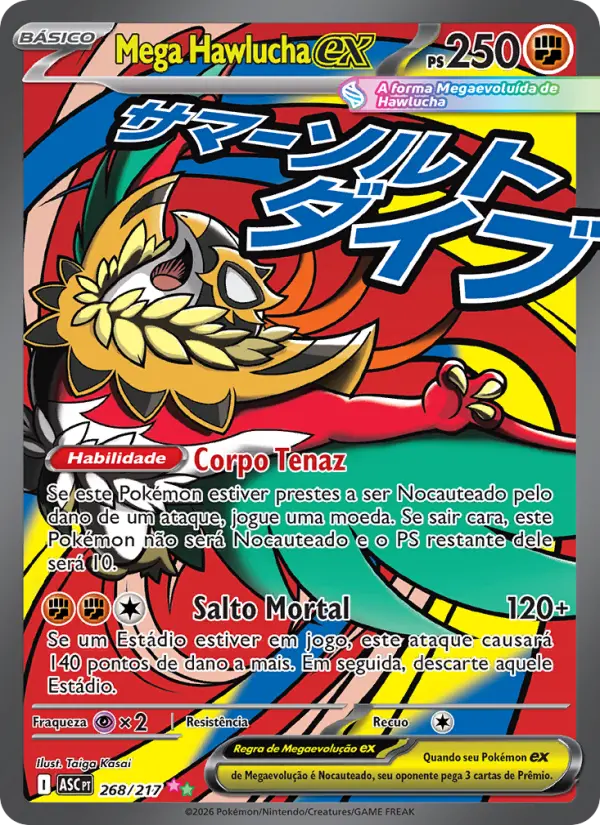 Mega Hawlucha ex 268/217