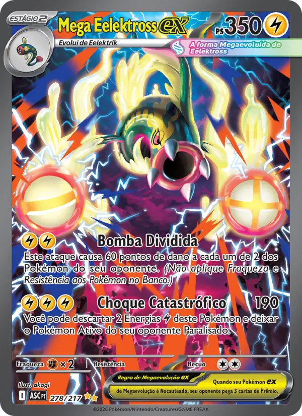 Mega Eelektross ex 278/217