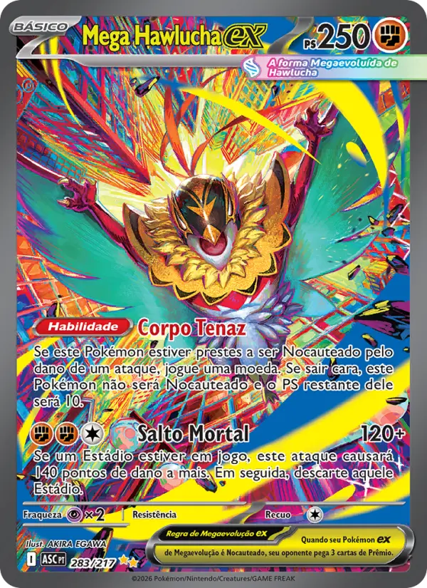 Mega Hawlucha ex 283/217