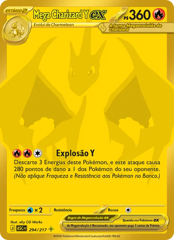 Mega Charizard Y ex 294/217
