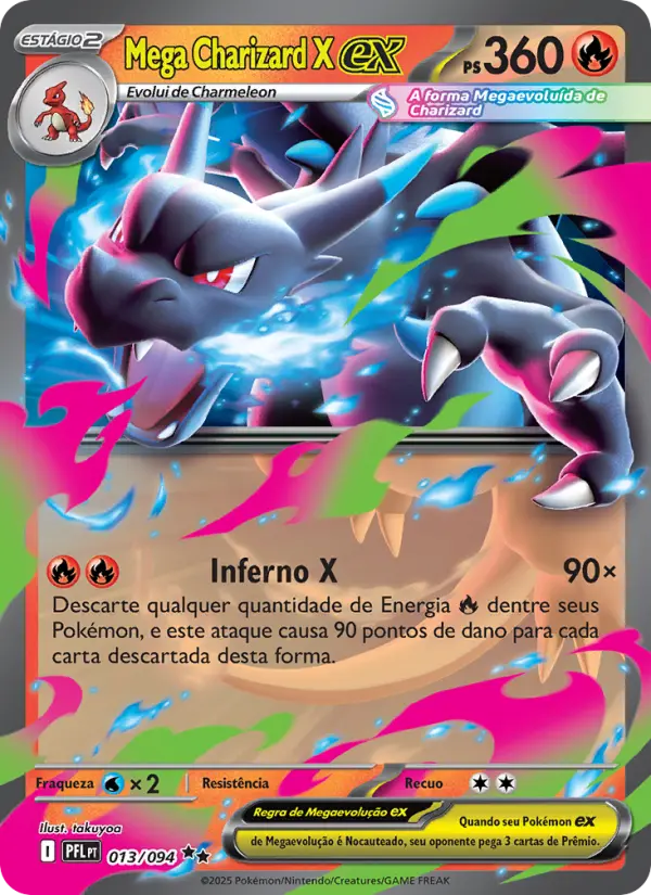 Mega Charizard X ex 013/94