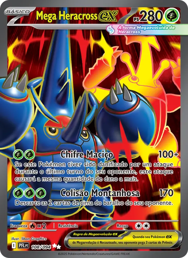 Mega Heracross ex 108/94