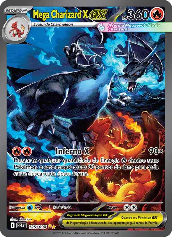 Mega Charizard X ex 125/94