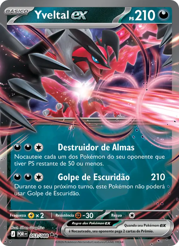 Yveltal ex 053/88