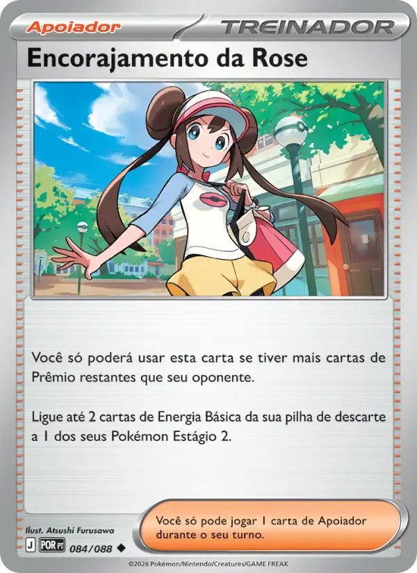Encorajamento da Rose 084/88