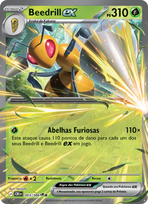 Beedrill ex 003/86