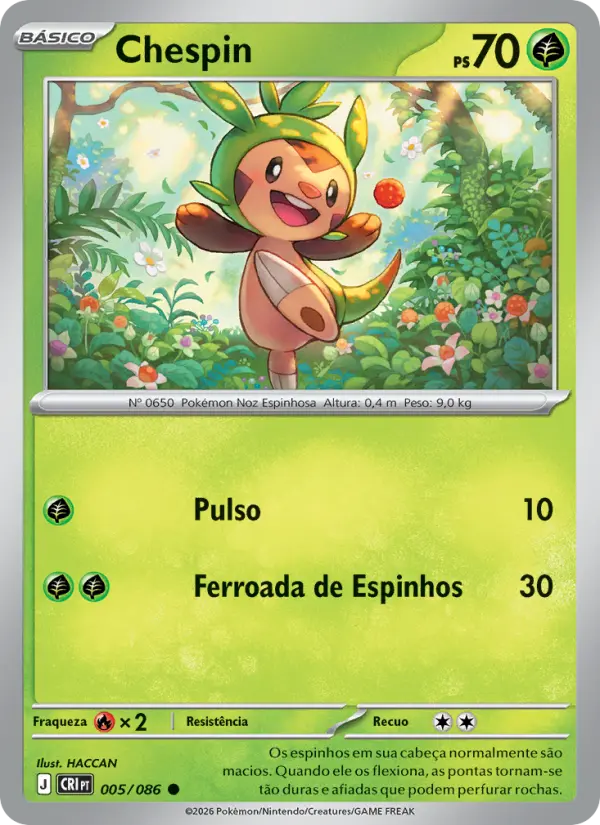 Chespin 005/86