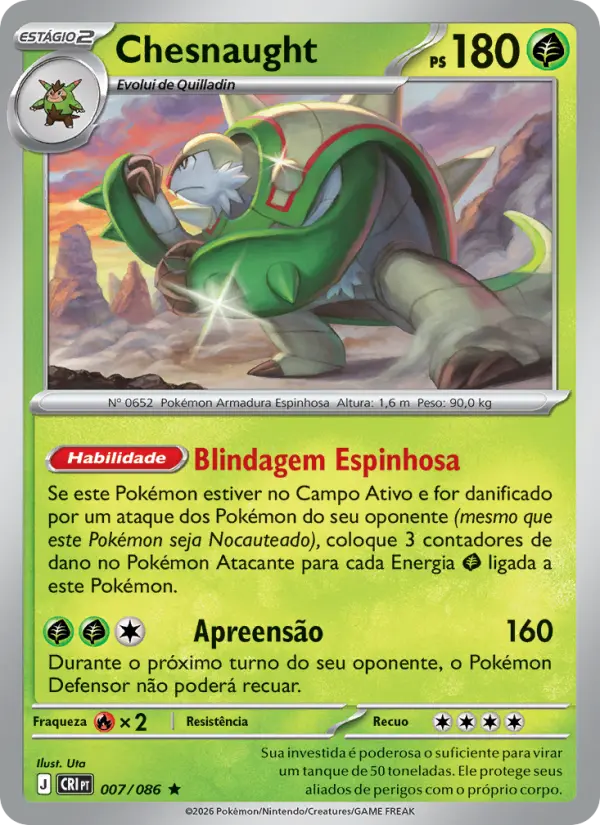 Chesnaught 007/86