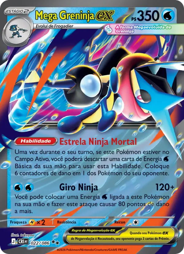 Mega Greninja ex 022/86