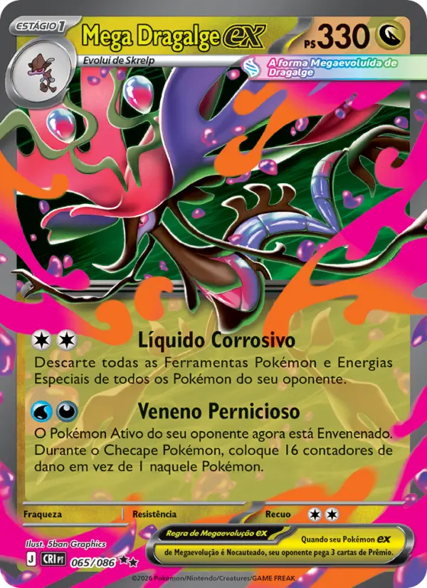 Mega Dragalge ex 065/86