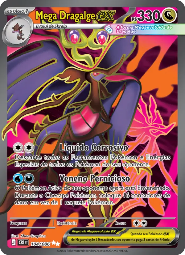 Mega Dragalge ex 104/86