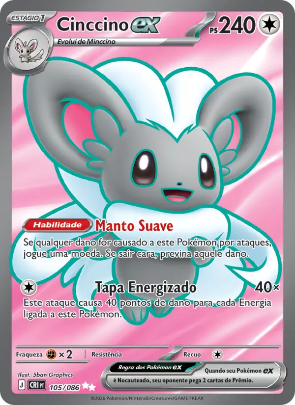 Cinccino ex 105/86