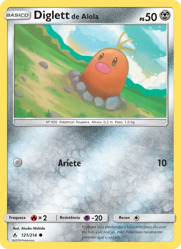 Diglett de Alola 121/214