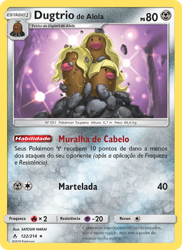 Dugtrio de Alola 122/214