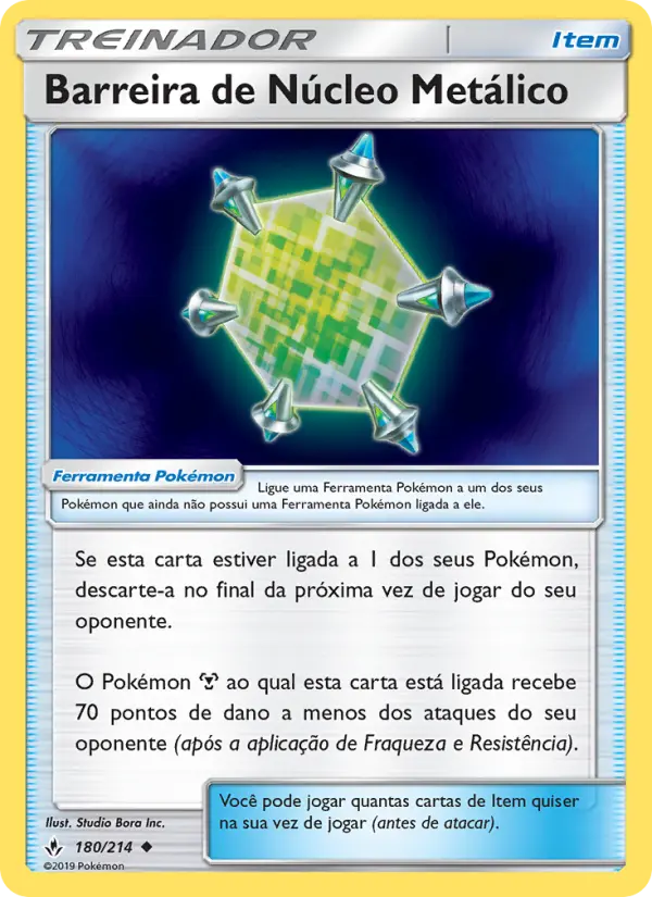 Barreira de Núcleo Metálico 180/214