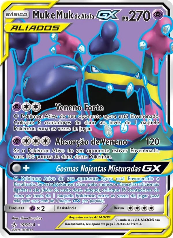Muk e Muk de Alola GX 196/214
