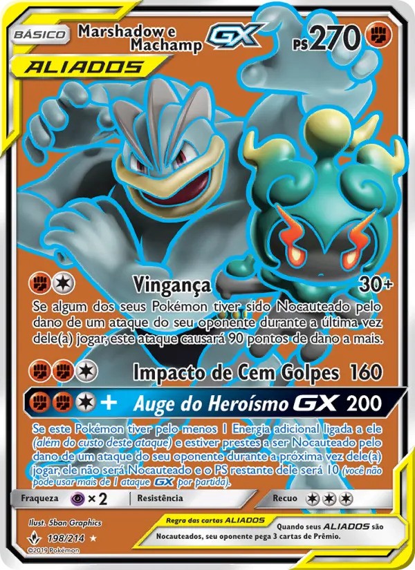 Marshadow e Machamp GX 198/214