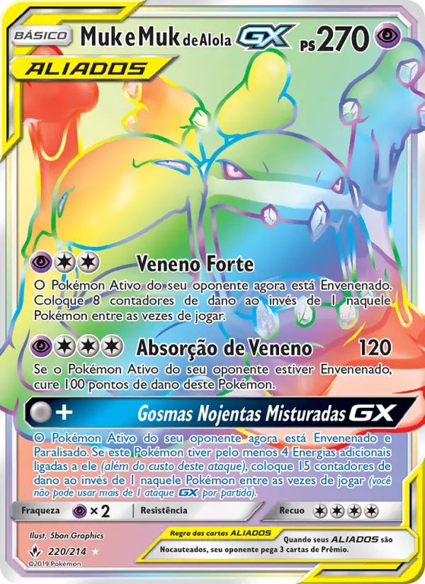 Muk e Muk de Alola GX 220/214