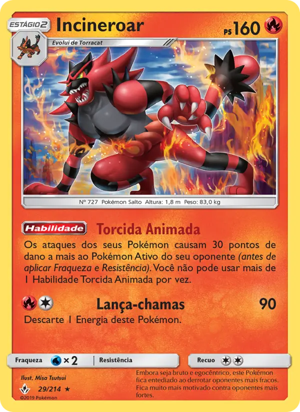 Incineroar 29/214
