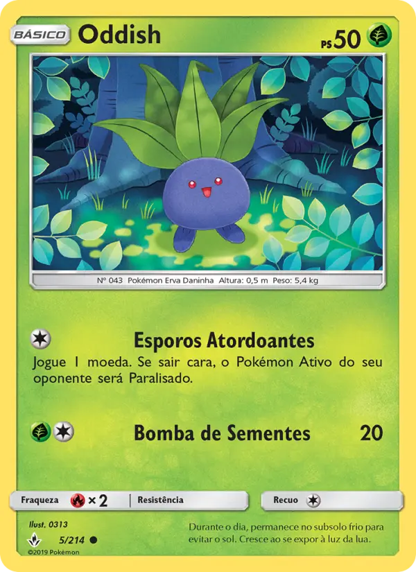 Oddish 5/214