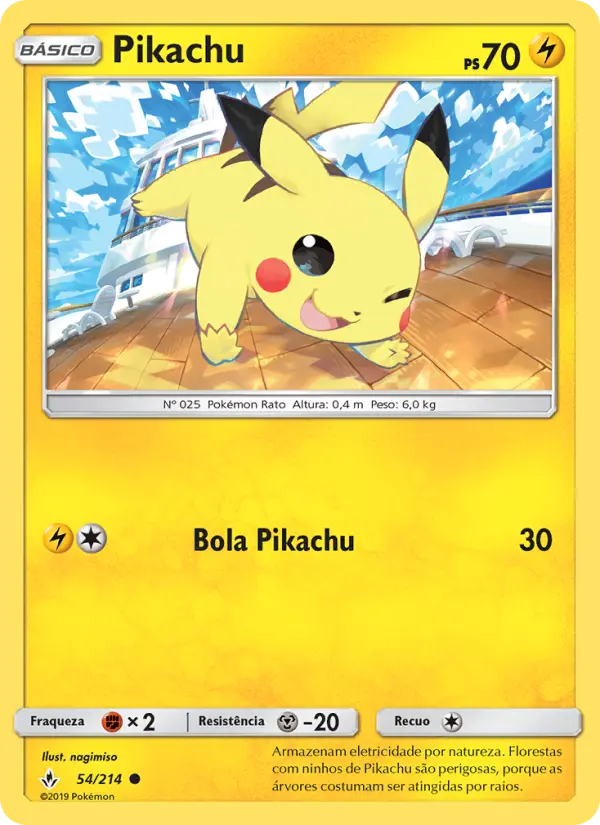Pikachu 54/214