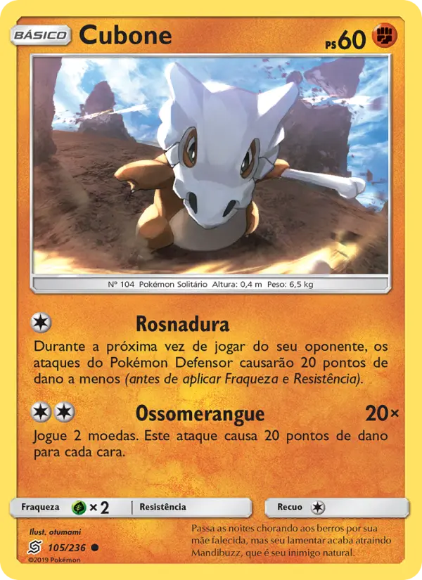 Cubone 105/236