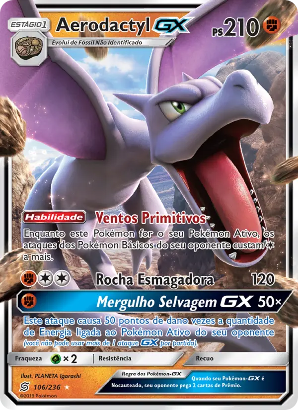 Aerodactyl GX 106/236