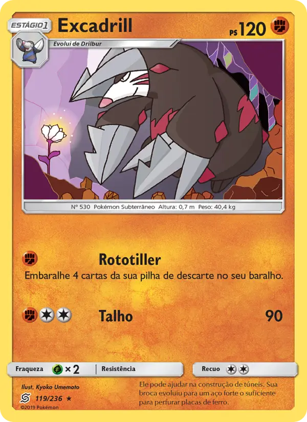 Excadrill 119/236