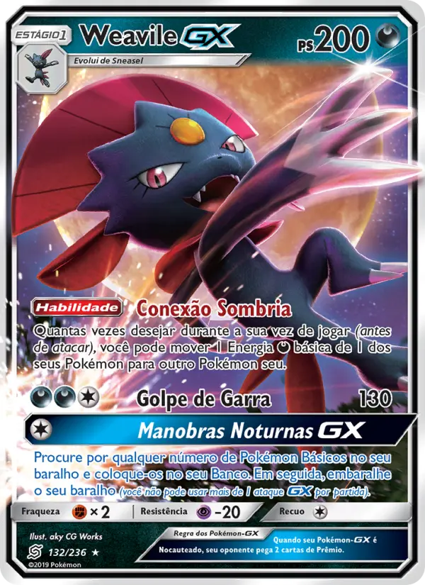 Weavile GX 132/236