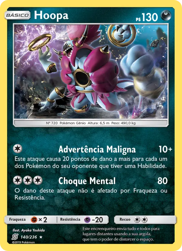 Hoopa 140/236
