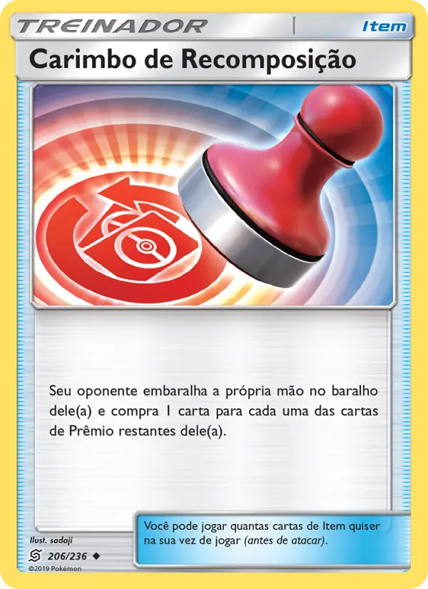 Carimbo de Recomposição 206/236