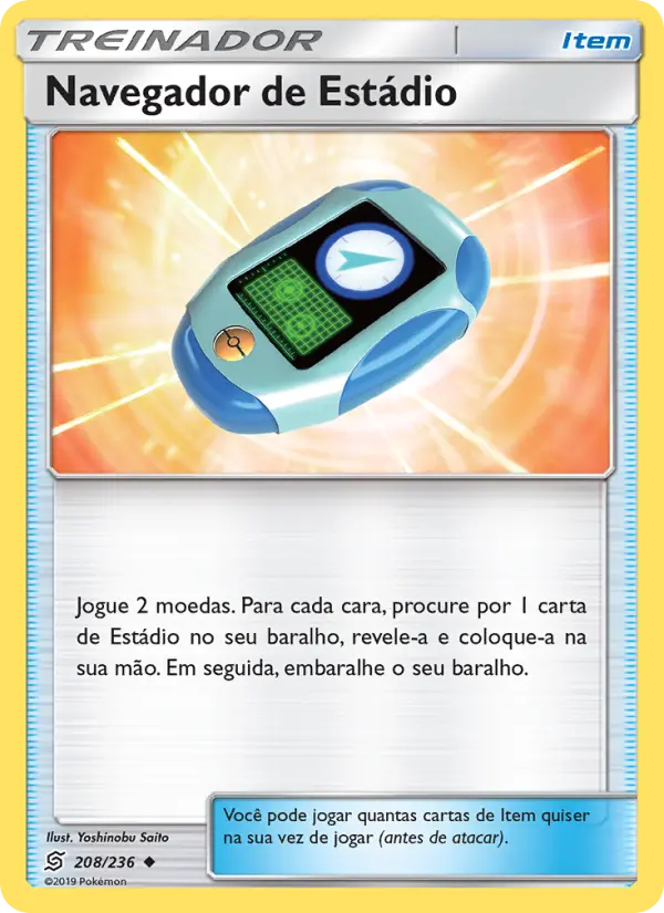Navegador de Estádio 208/236