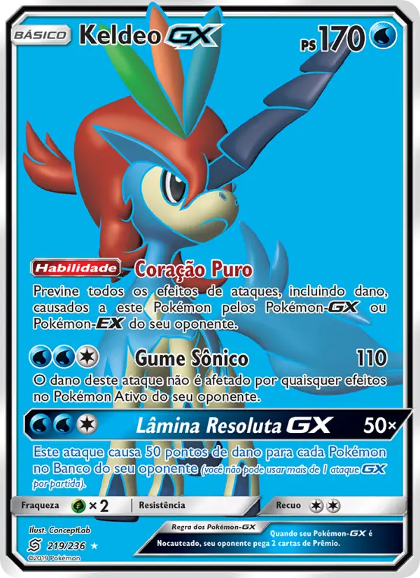 Keldeo GX 219/236
