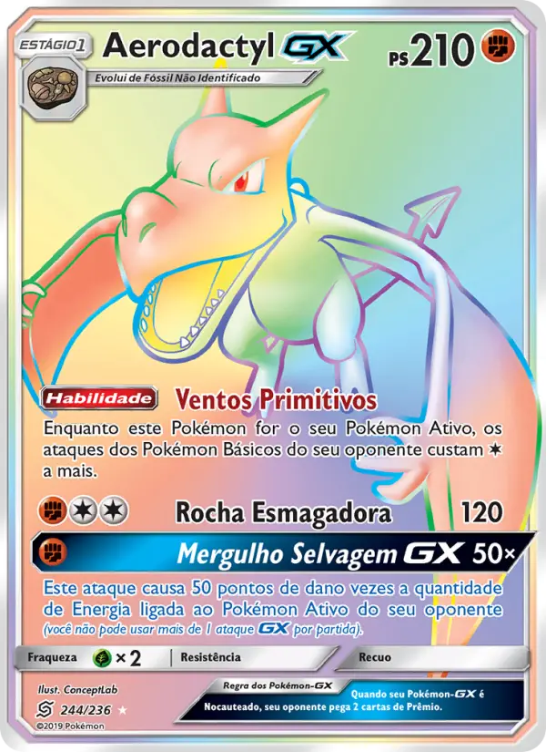 Aerodactyl GX 244/236