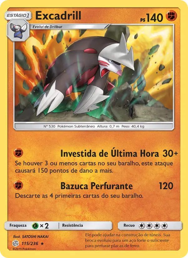 Excadrill 115/236