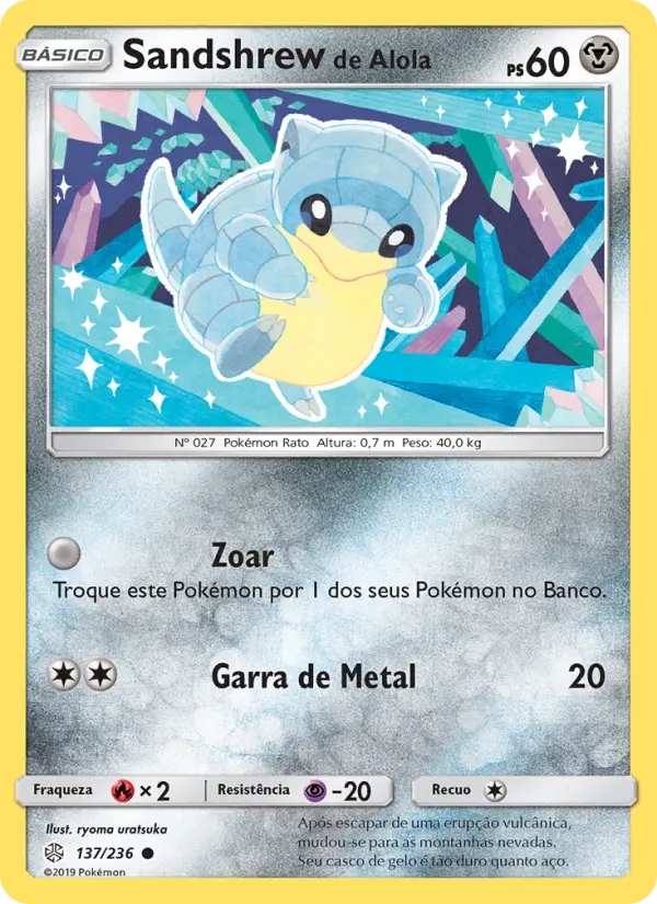 Sandshrew de Alola 137/236